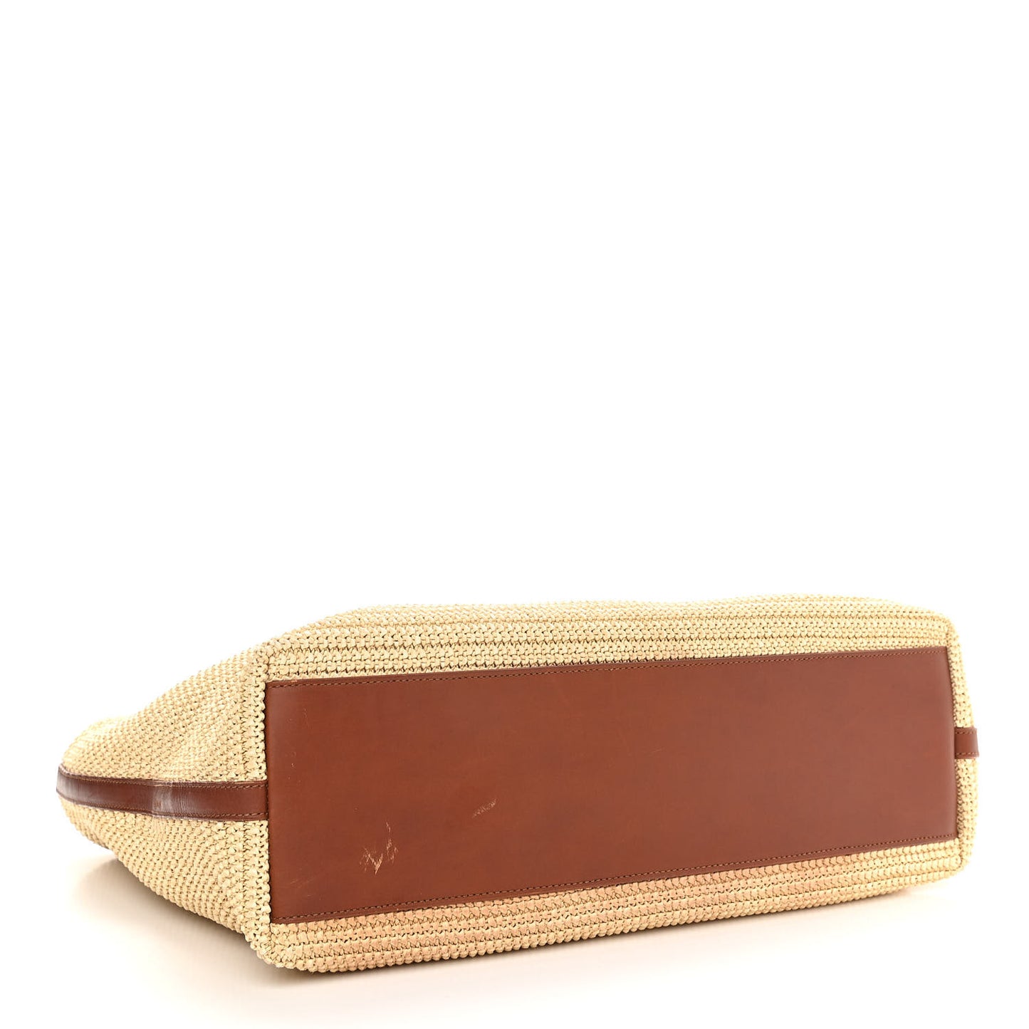 Raffia Tote Naturale Brown