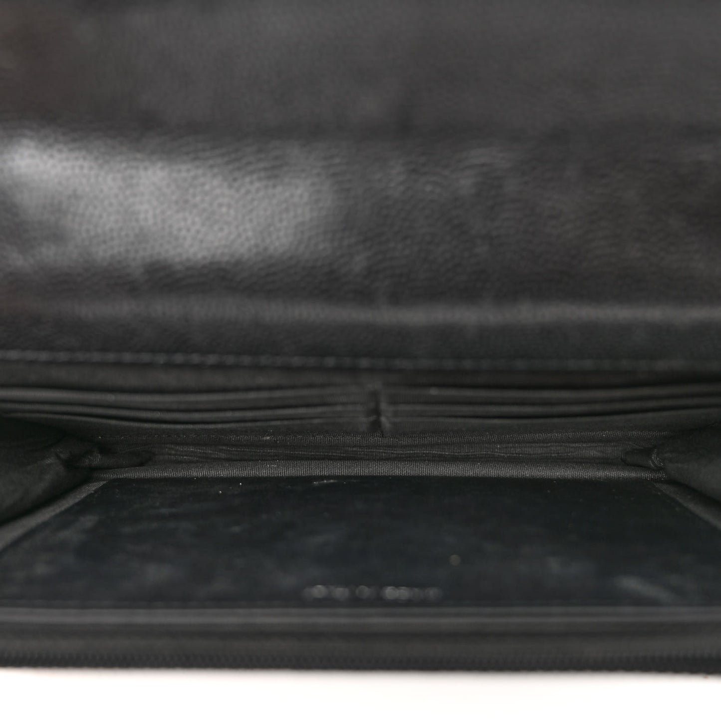 Caviar Quilted My Everything Wallet On Chain WOC Black