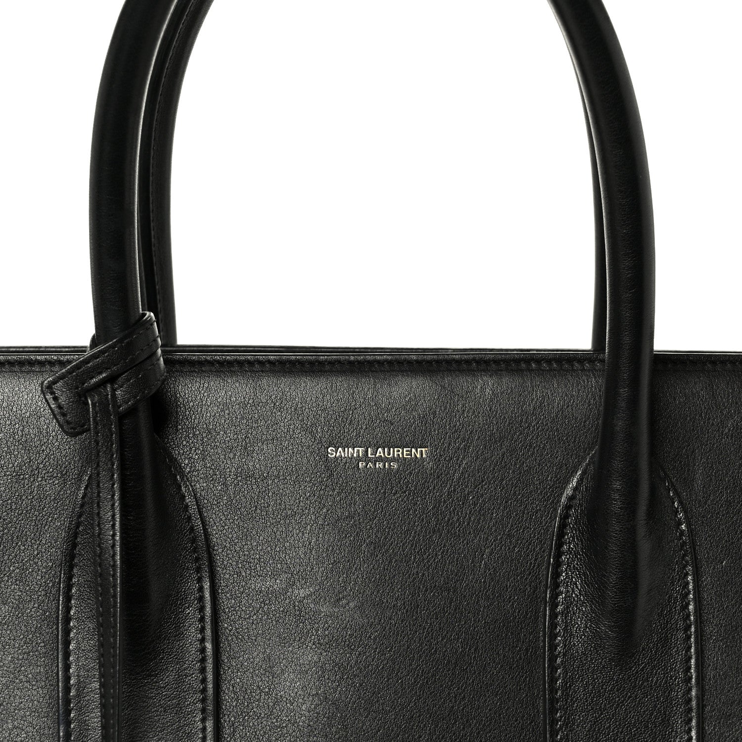 Saint Laurent Calfskin Large Sac De Jour Carryall Black 10 of 12