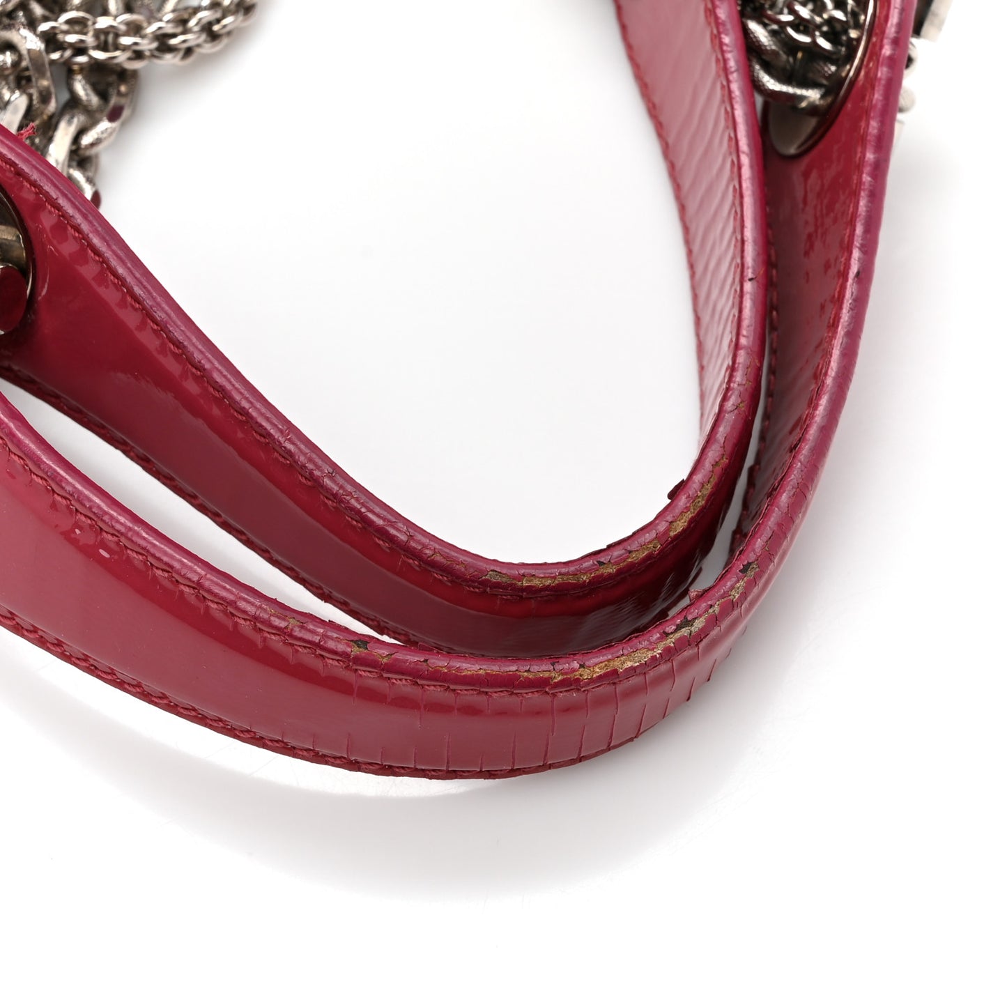 Patent Cannage Medium Le Trente Tote Pink