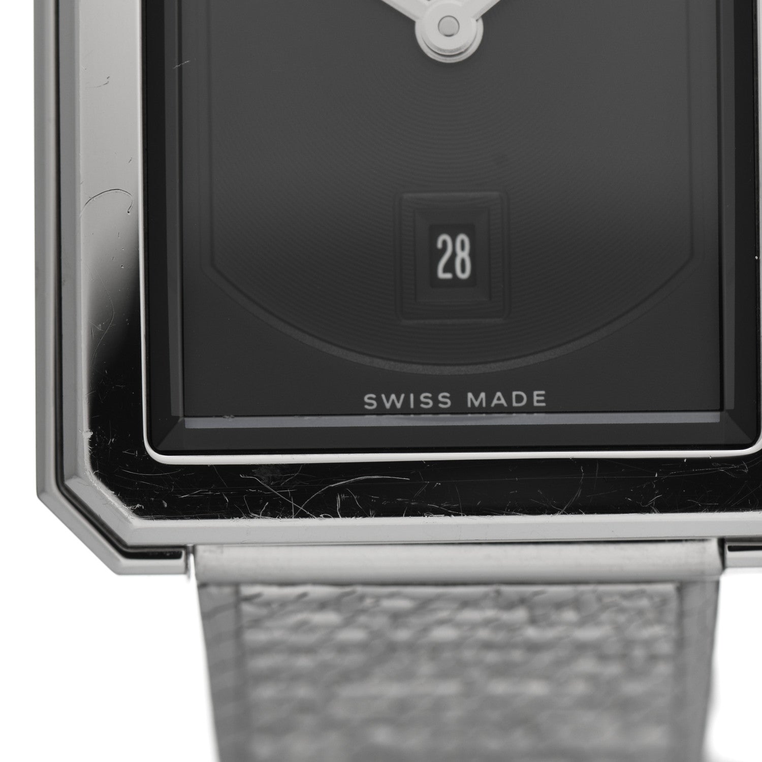 Chanel Stainless Steel 26mm Boy-friend Tweed Quartz Watch Black 5 of 7