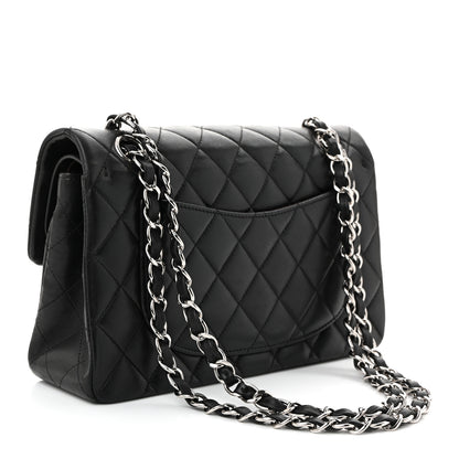 Chanel Lambskin Quilted Small Double Flap Black 3 of 10