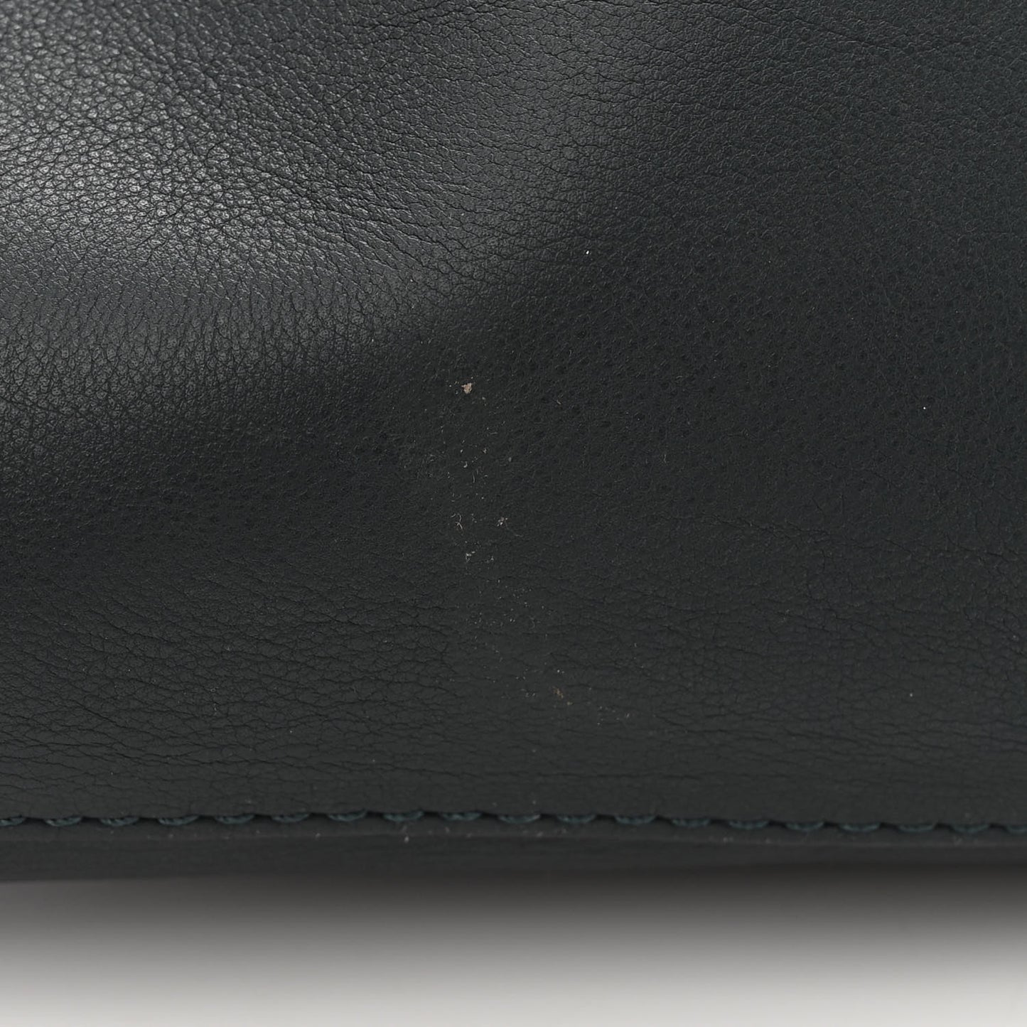 Calfskin Medium Grommet Hobo Dark Emerald