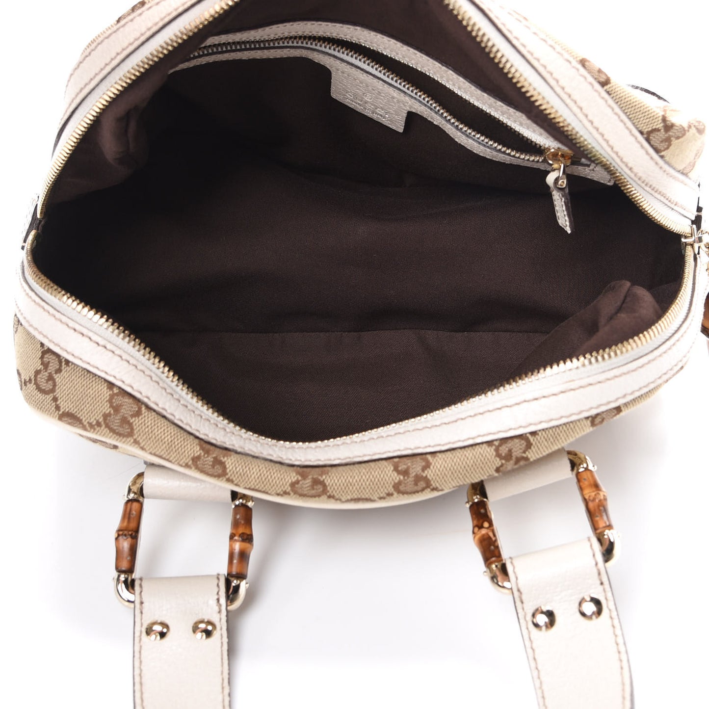 Monogram Bamboo Boston Off White