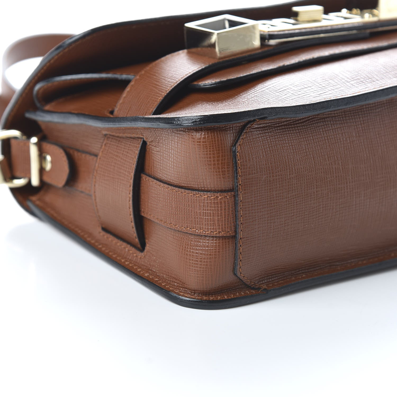 Proenza Schouler Linosa Calfskin PS11 Classic Shoulder Bag Nice Tan 6 of 10