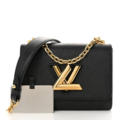 Louis Vuitton Epi Twist Shoulder Bag PM Black 3 of 10