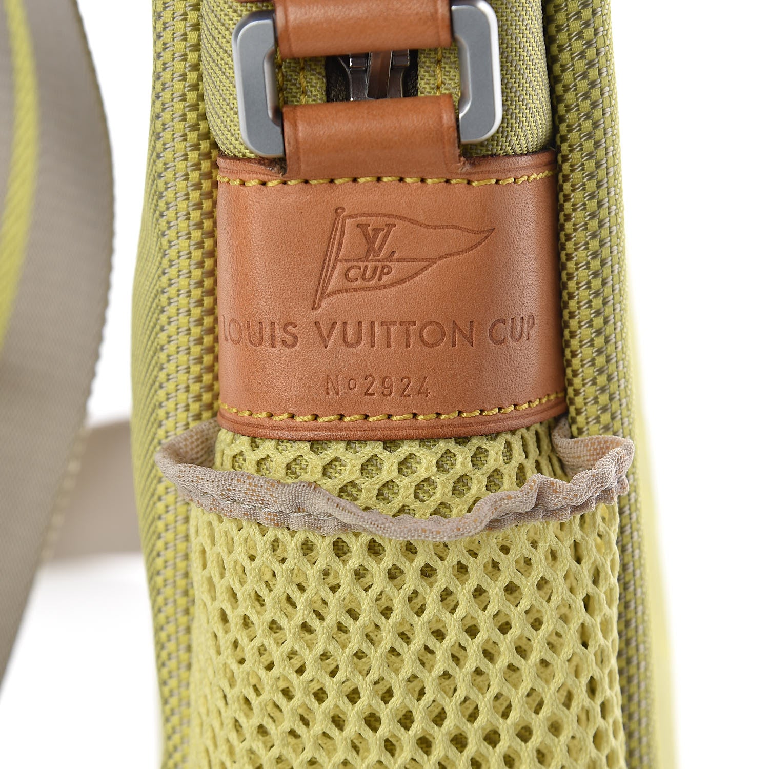 Louis Vuitton Damier Geant Americas Cup Bag Yellow 9 of 9