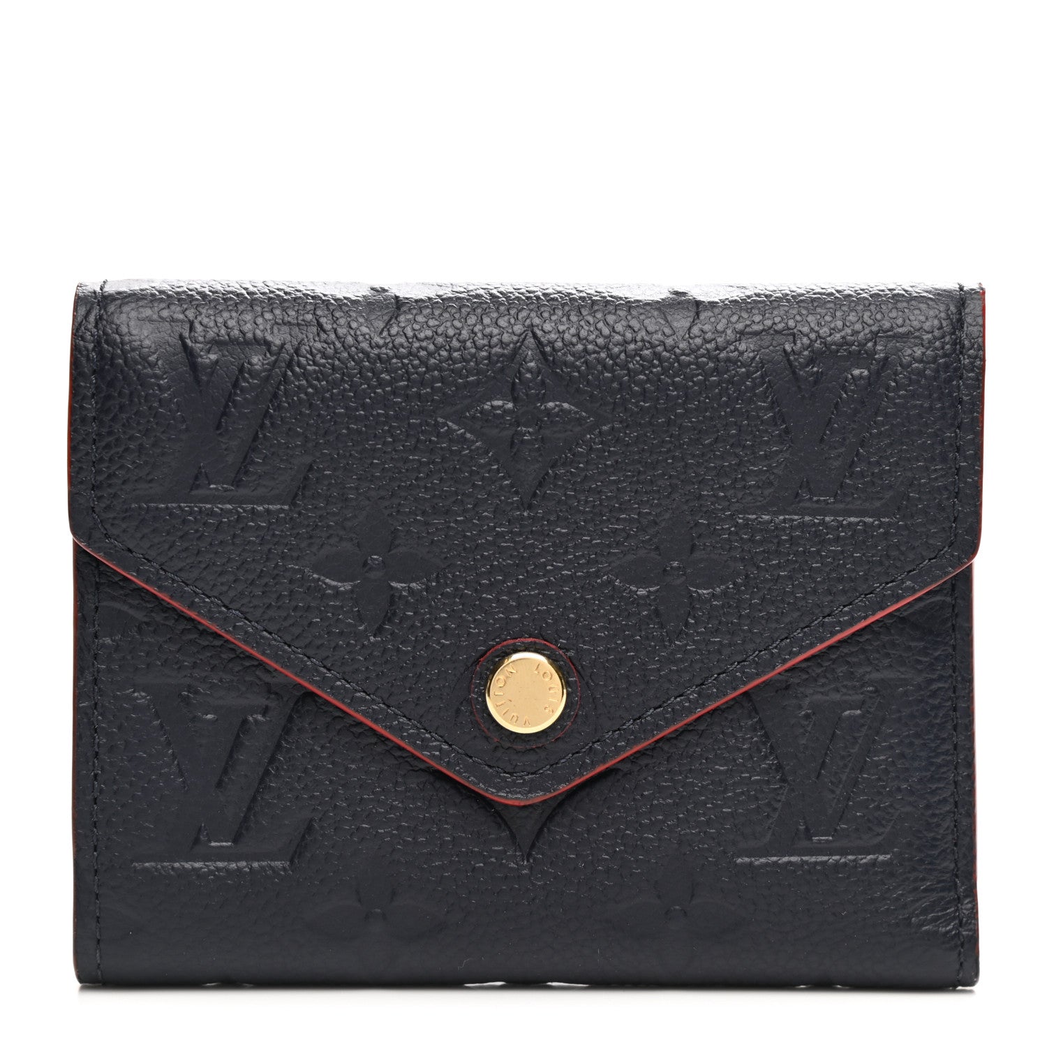 Louis Vuitton Empreinte Victorine Wallet Marine Rouge 1 of 7
