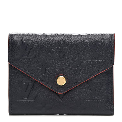 Louis Vuitton Empreinte Victorine Wallet Marine Rouge 1 of 7