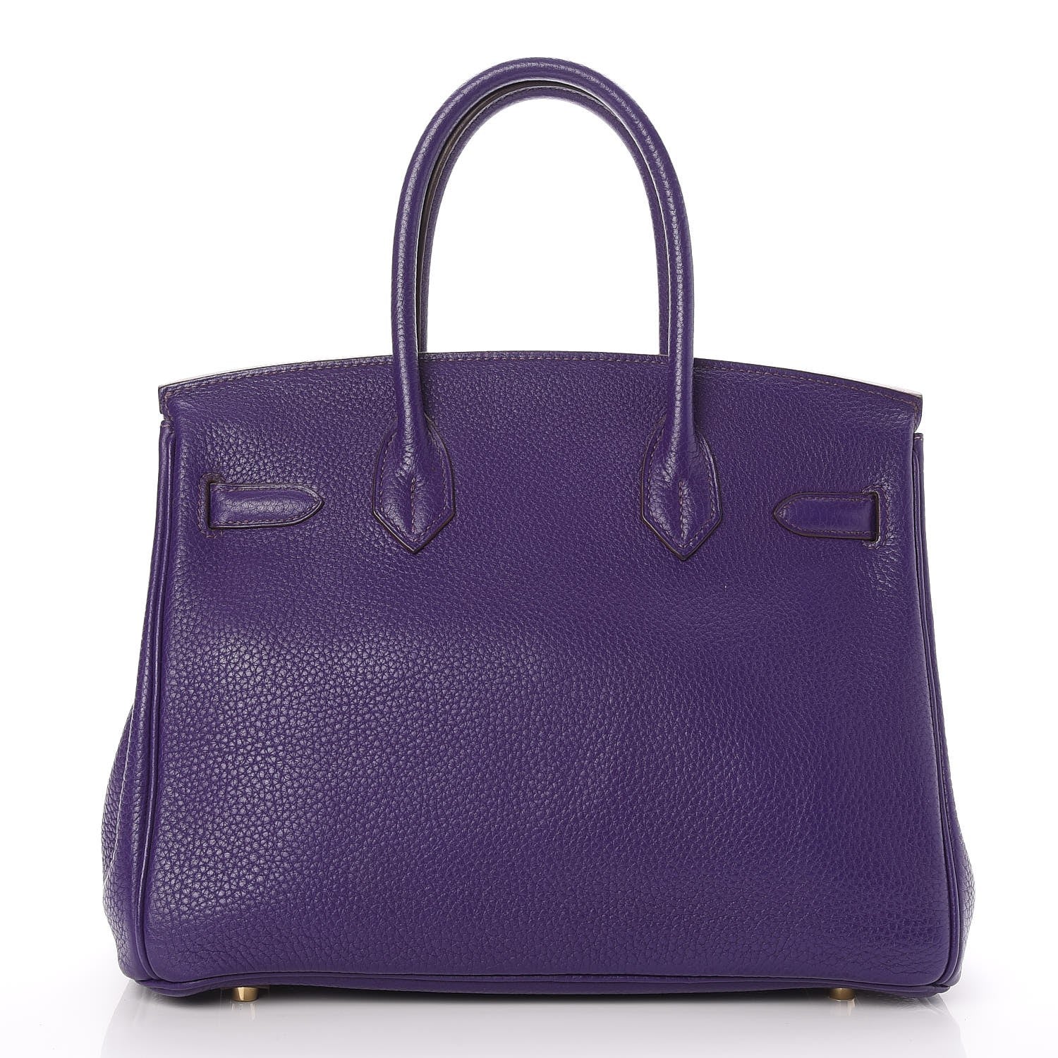Hermes Taurillon Clemence Birkin 30 Iris 4 of 33