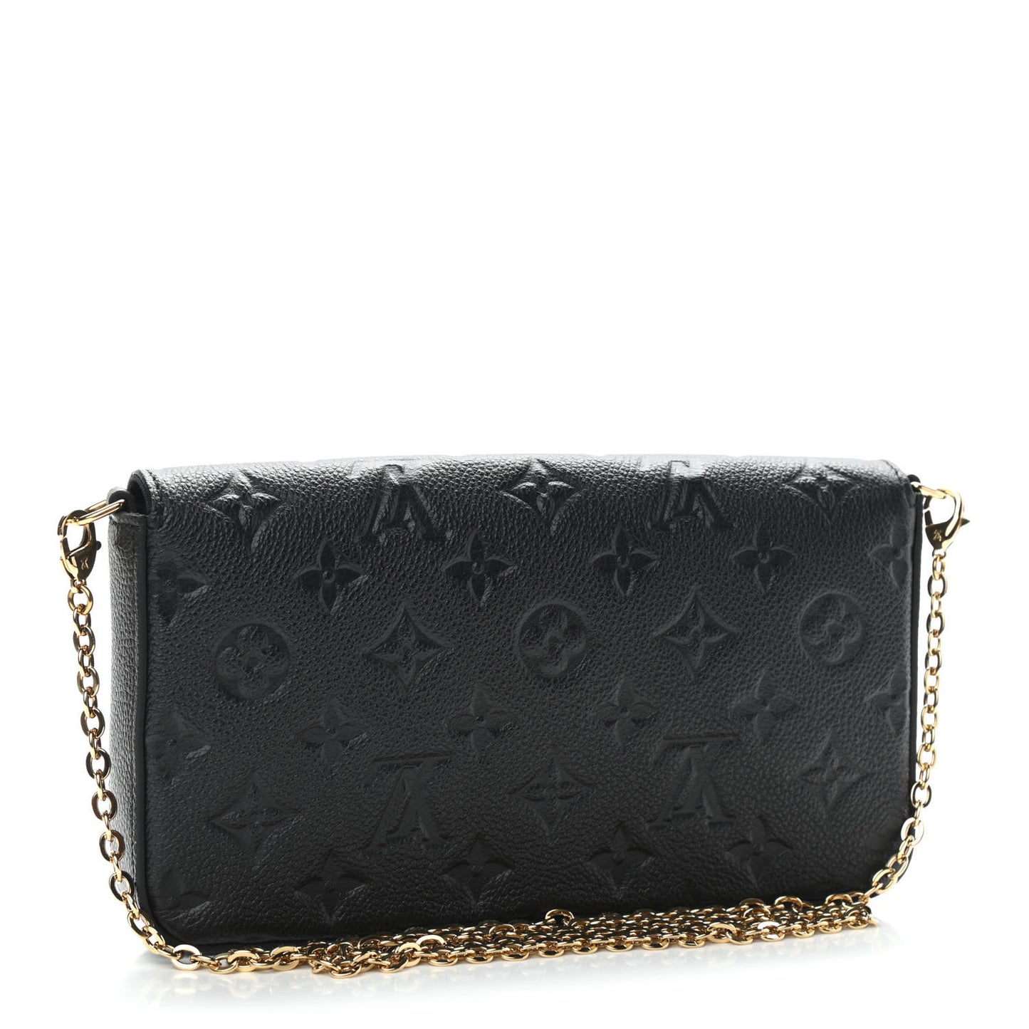 Empreinte Pochette Felicie Chain Wallet Black