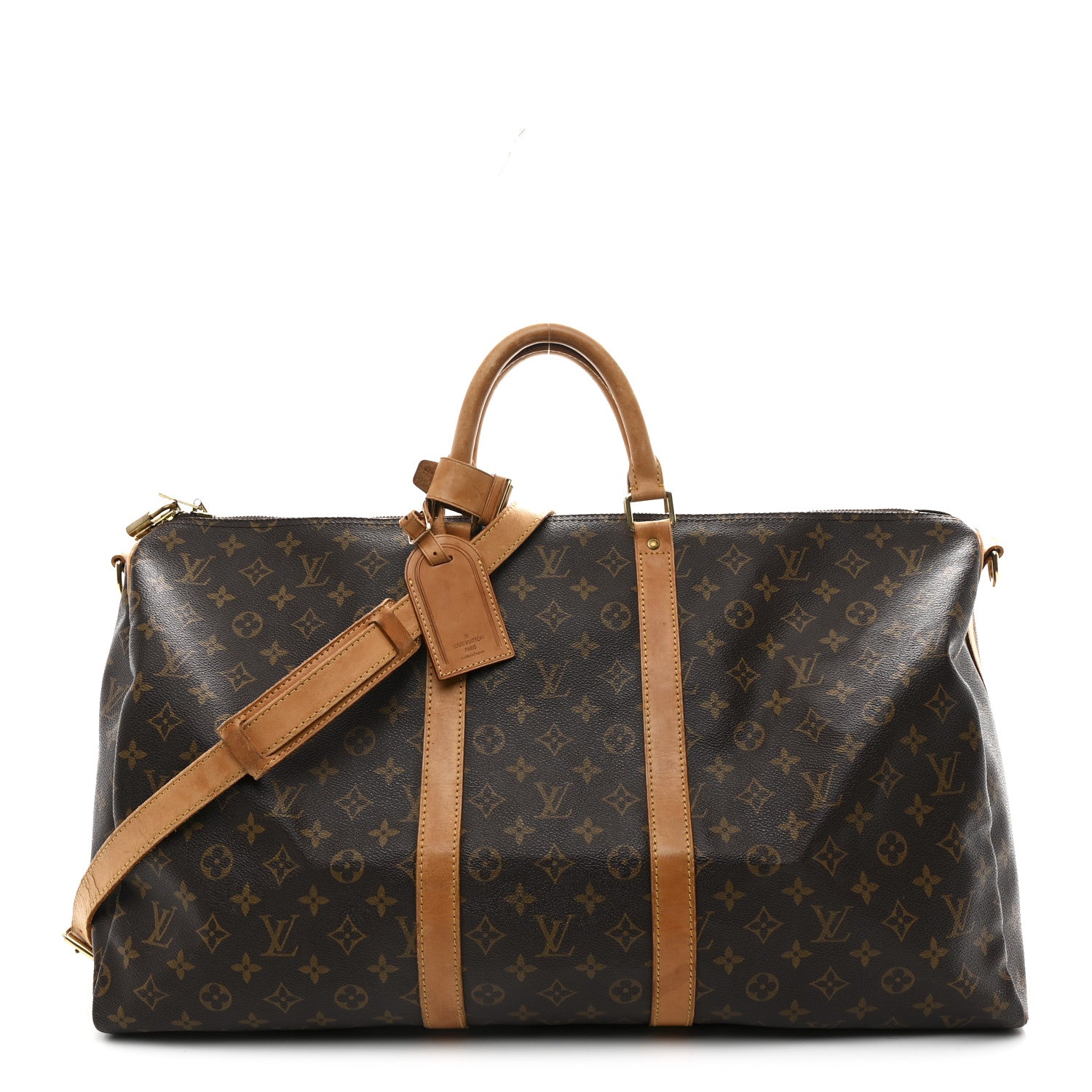 Louis Vuitton Monogram Keepall Bandouliere 55 1 of 15