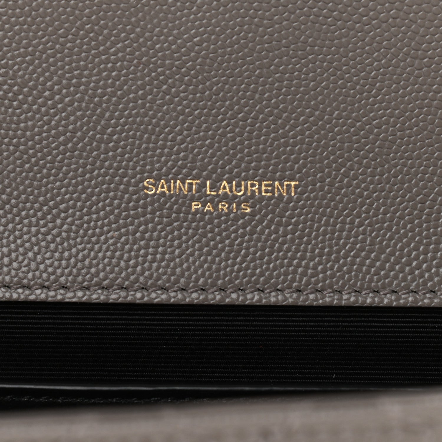 Saint Laurent Grain De Poudre Textured Mixed Matelasse Medium Triquilt Monogram Satchel Earth 7 of 10