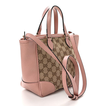 Gucci Monogram Small Bree Tote Beige Soft Pink 3 of 10