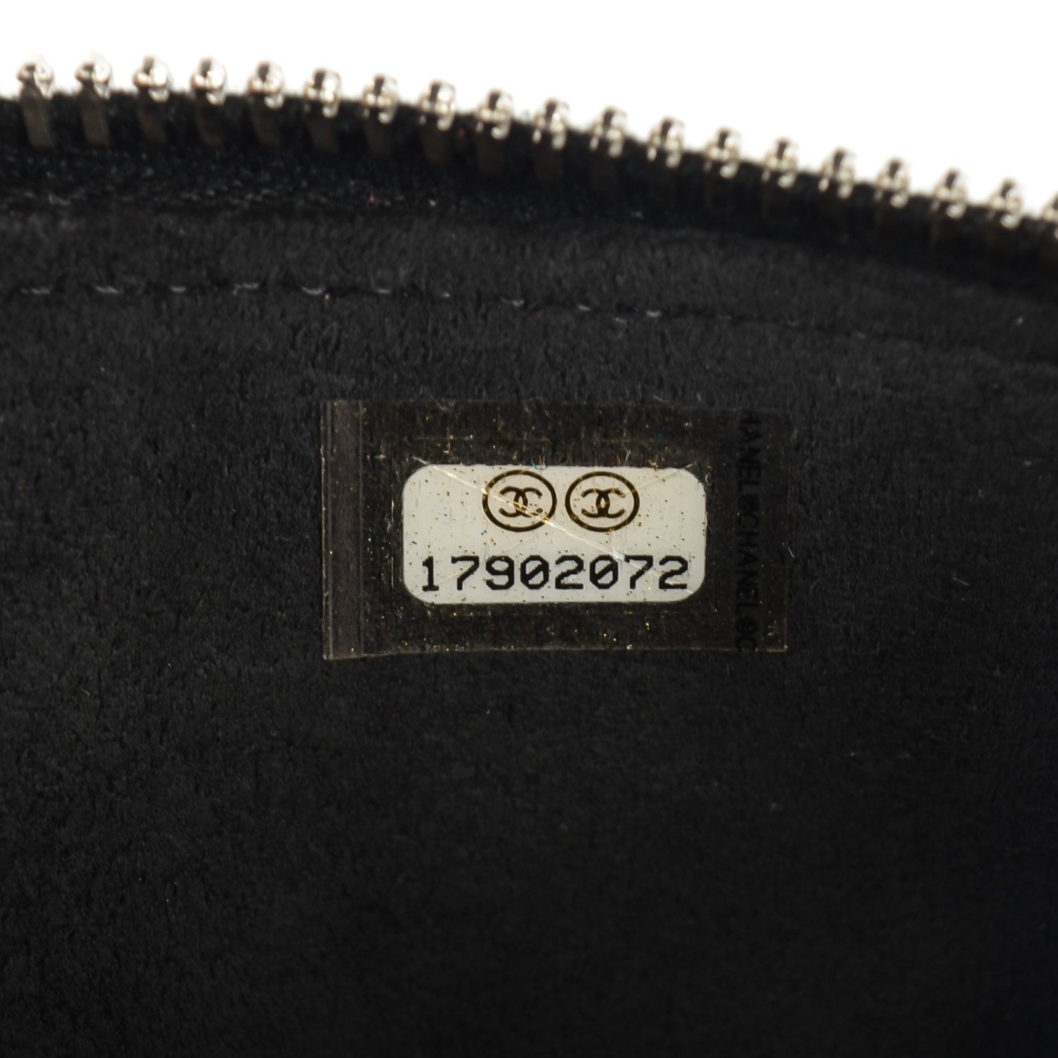 Chanel Lambskin Quilted Large Jewelry Case Black 8 of 8