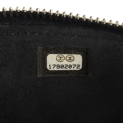 Chanel Lambskin Quilted Large Jewelry Case Black 8 of 8