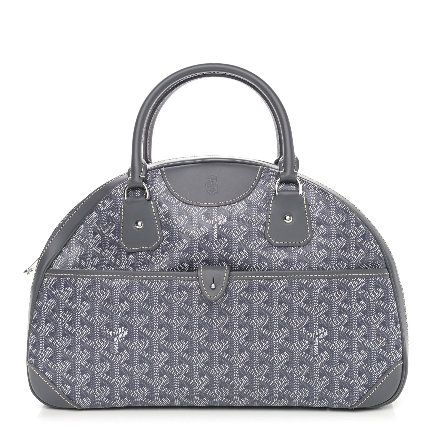 Goyardine Saint Jeanne MM Bowler Grey