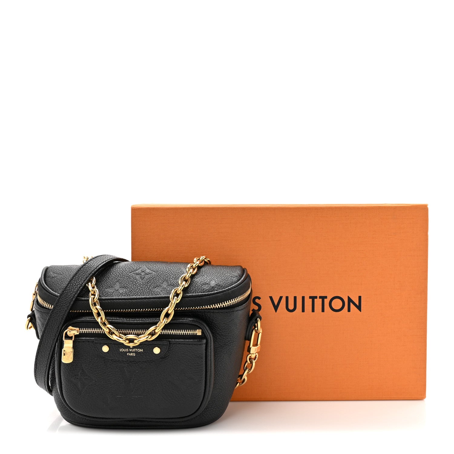 Louis Vuitton Empreinte Mini Bumbag Black 9 of 9