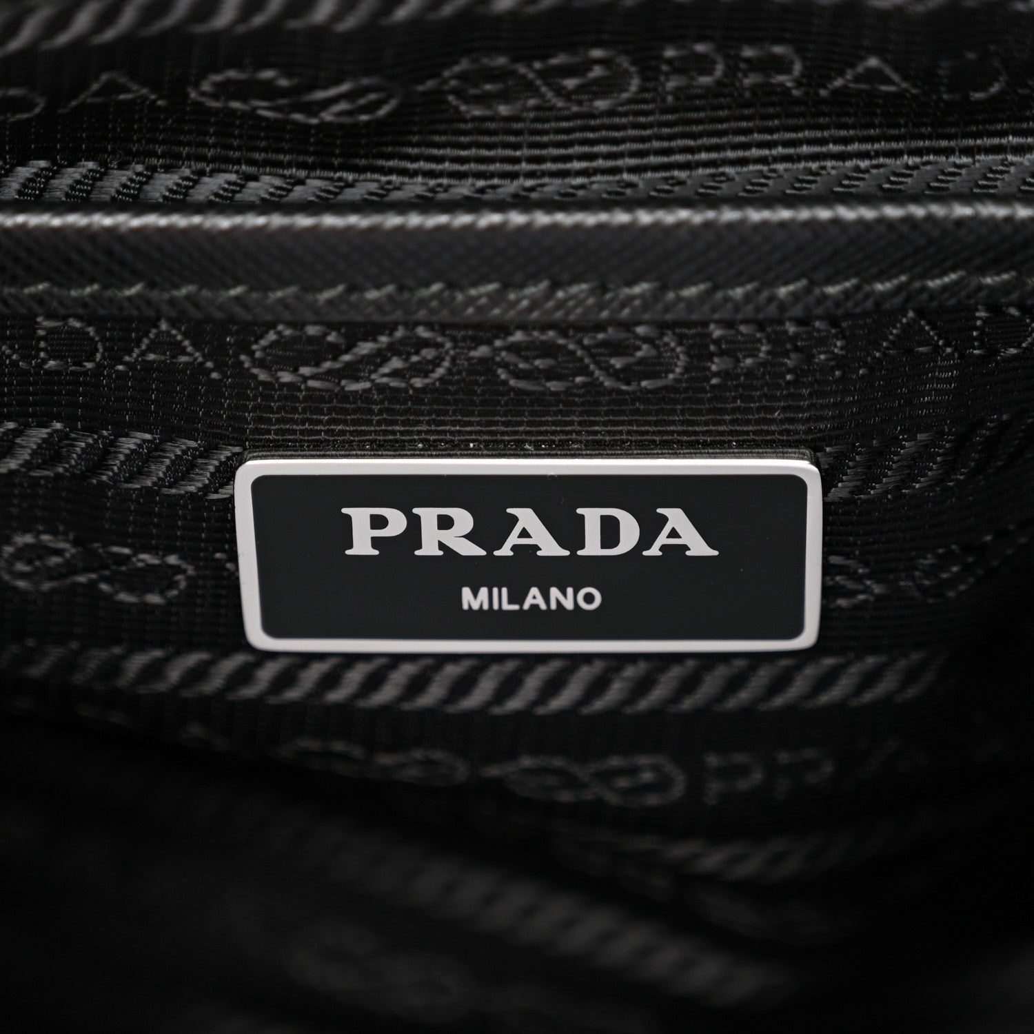 Prada Nylon New Vela Studded Backpack Black 6 of 10