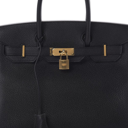 Hermes Togo Birkin 30 Black 8 of 12