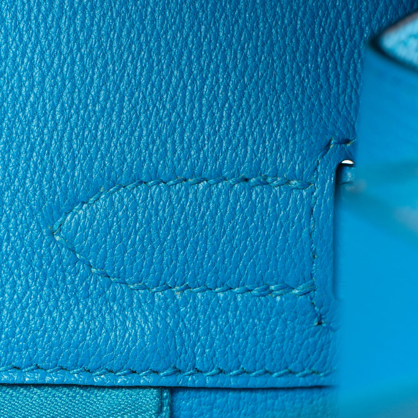 Epsom Birkin 30 Bleu Frida
