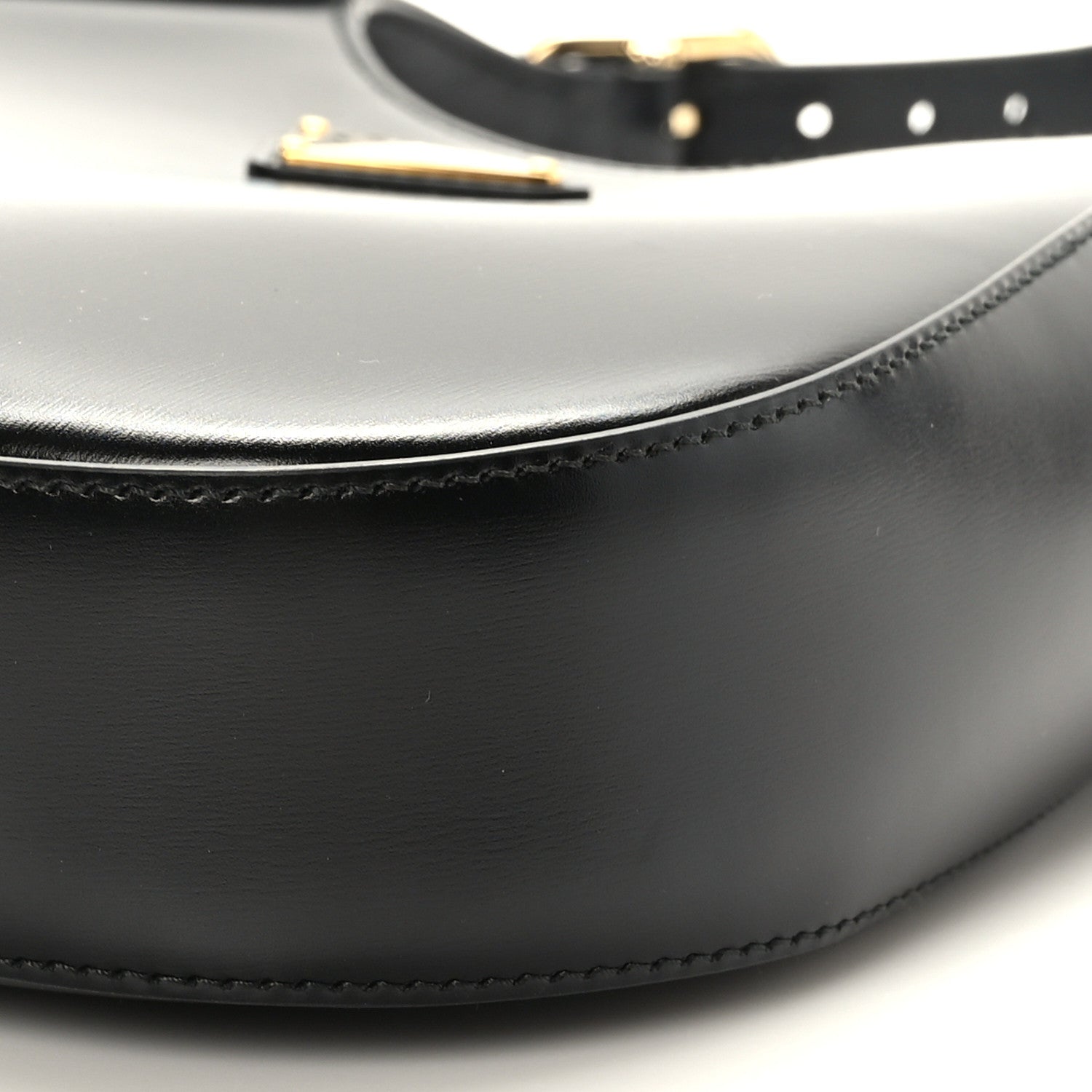 Prada Box Calfskin Shoulder Bag Black 8 of 8