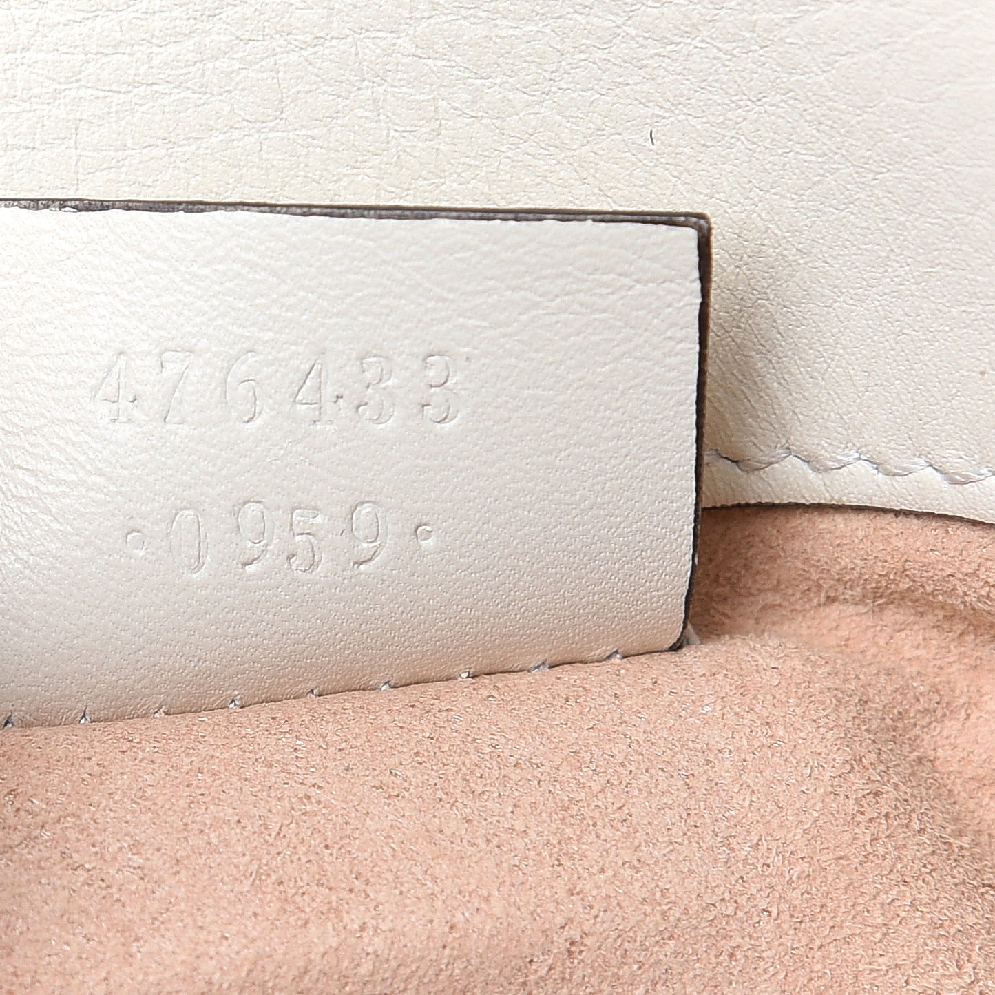 Calfskin Matelasse Super Mini GG Marmont Shoulder Bag White