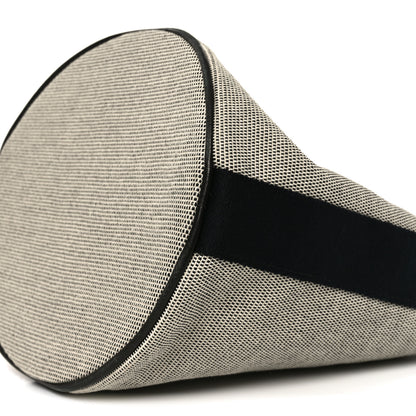 Hermes Toile Saxo PM Natural and Black 9 of 9