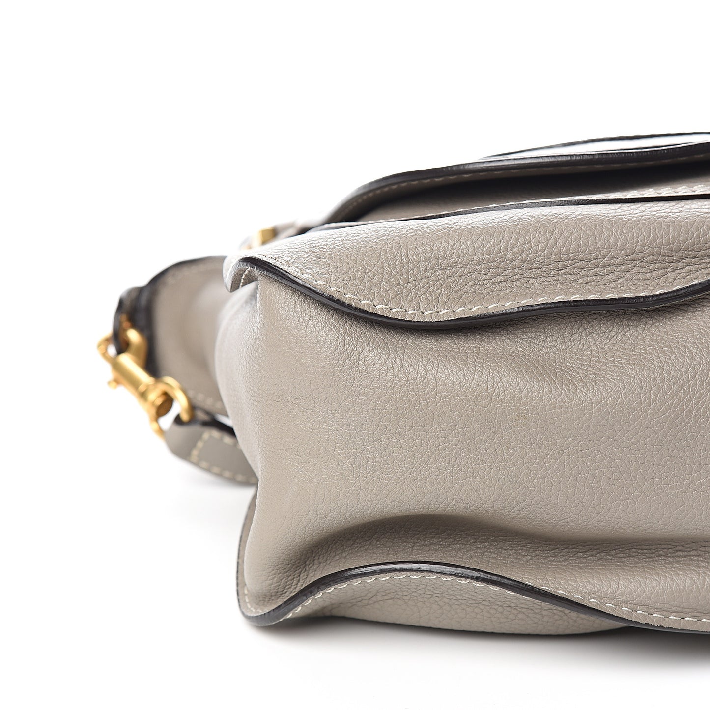 Calfskin Medium Marcie Satchel Cashmere Grey