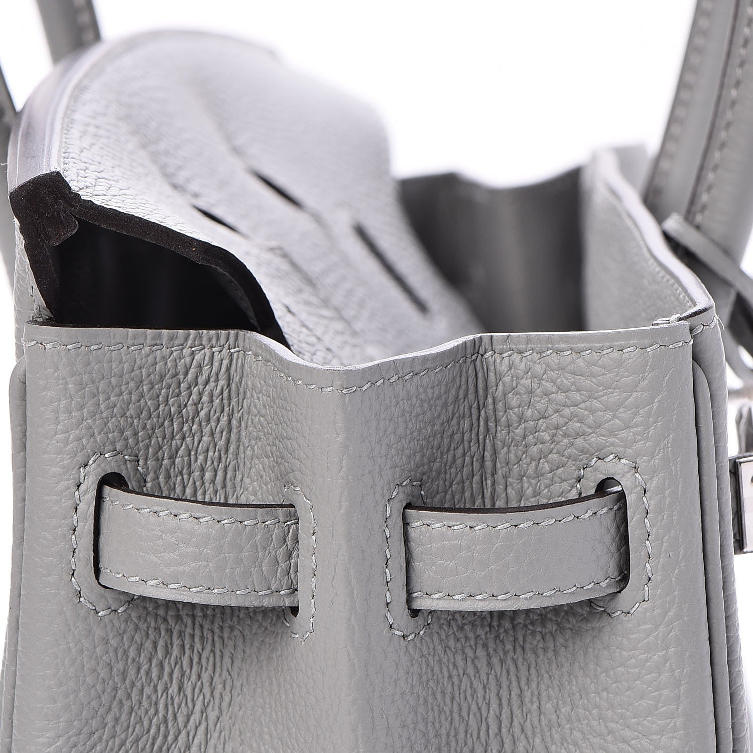 Hermes Togo Birkin 25 Gris Mouette 32 of 35