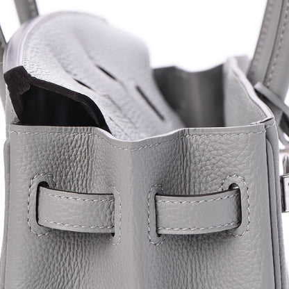 Hermes Togo Birkin 25 Gris Mouette 32 of 35