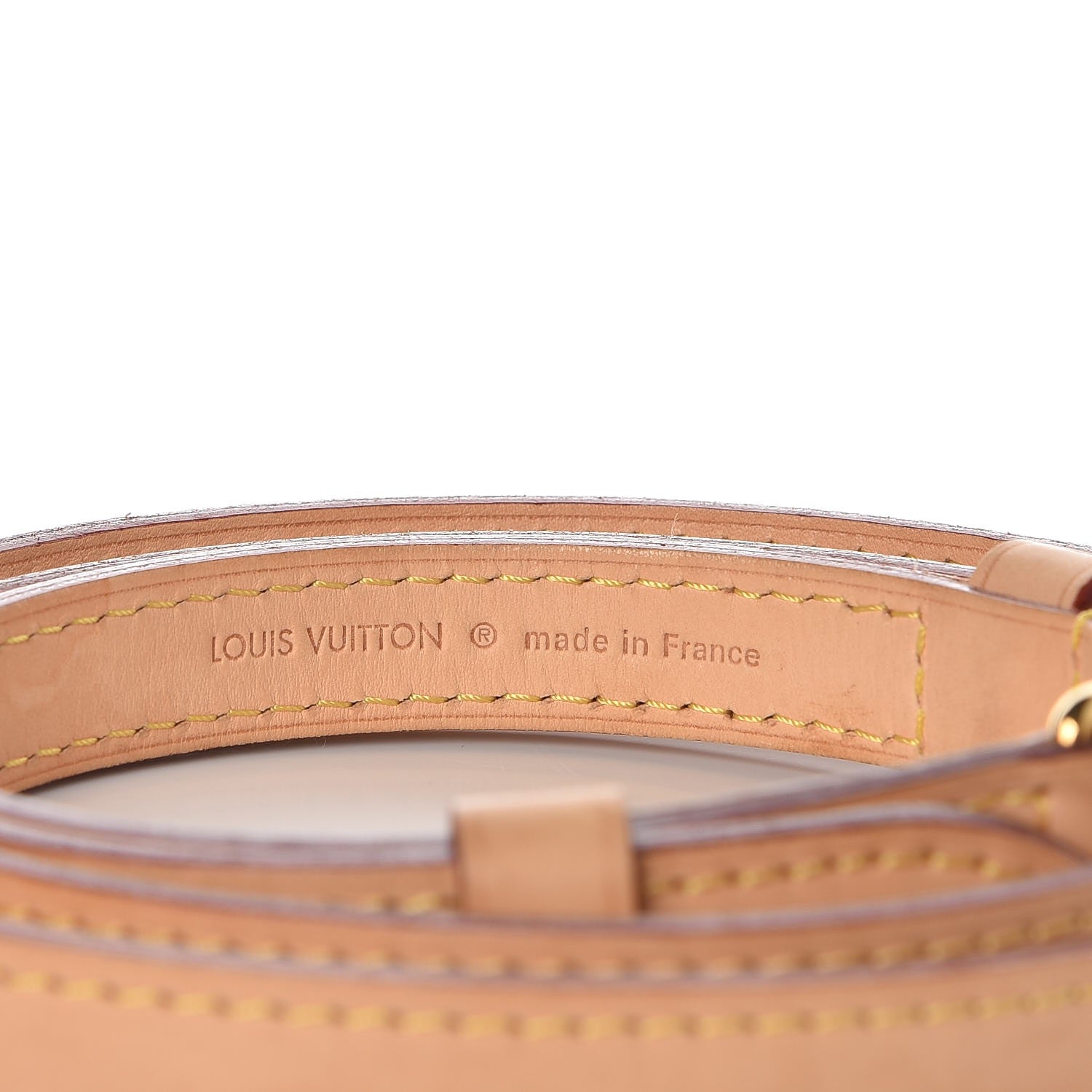 Louis Vuitton Vachetta 20mm Adjustable Shoulder Strap 4 of 5