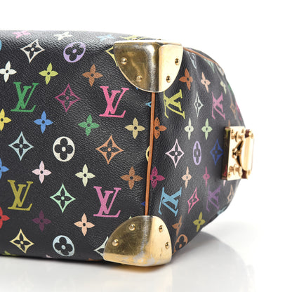 Louis Vuitton Monogram Multicolor Speedy 30 Black 7 of 17