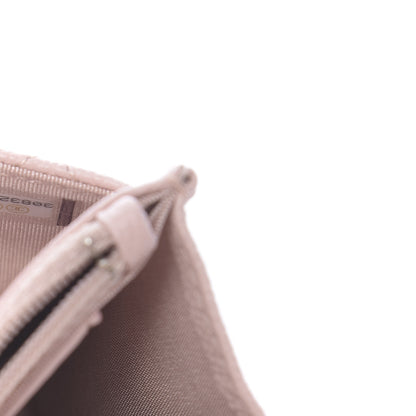 Chanel Caviar Quilted Enamel Wallet on Chain WOC Light Pink 8 of 12