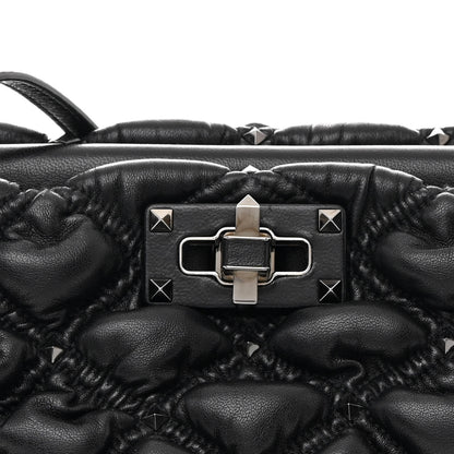 Valentino Garavani Nappa Spikeme Clutch Black 7 of 9