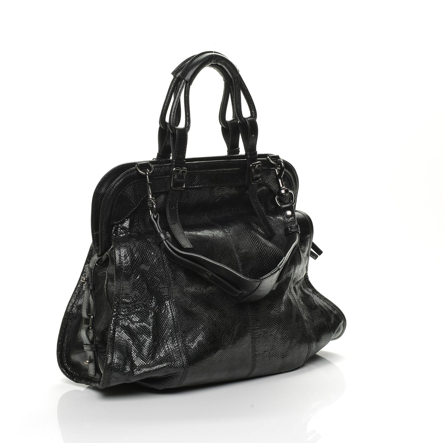 Lizard Postino Frame Bag Black