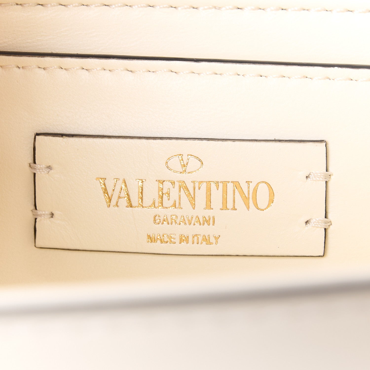 Valentino Garavani Vitello Sculpture Shoulder Bag Ivory 6 of 12