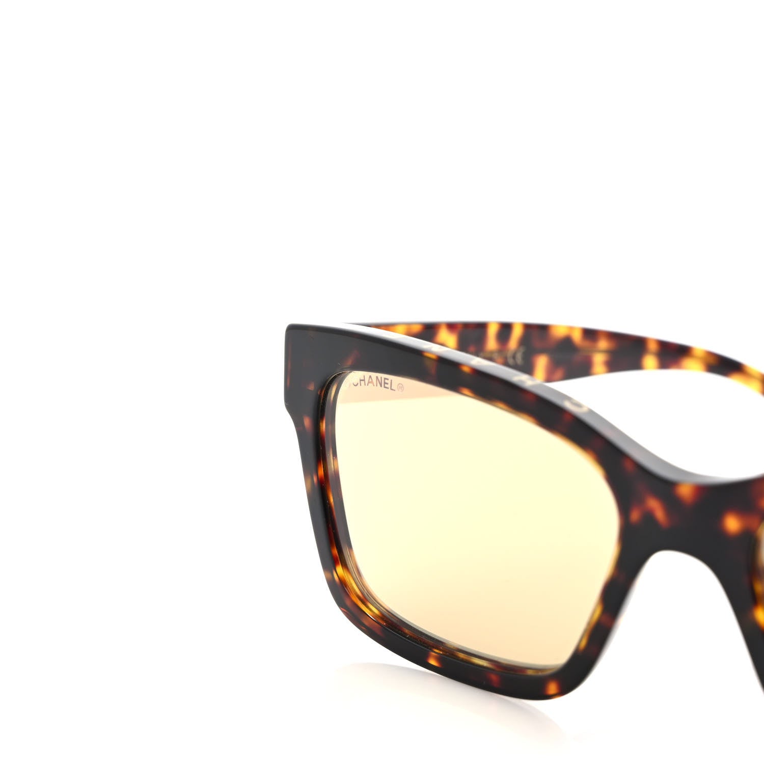 Chanel Acetate Square Sunglasses 5417 Tortoise 5 of 8