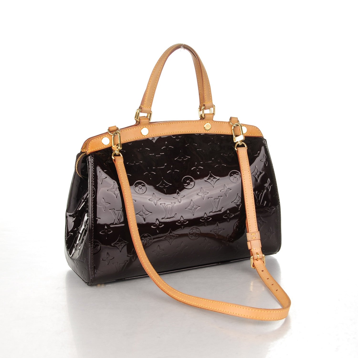 Louis Vuitton Vernis Brea MM Amarante 3 of 7