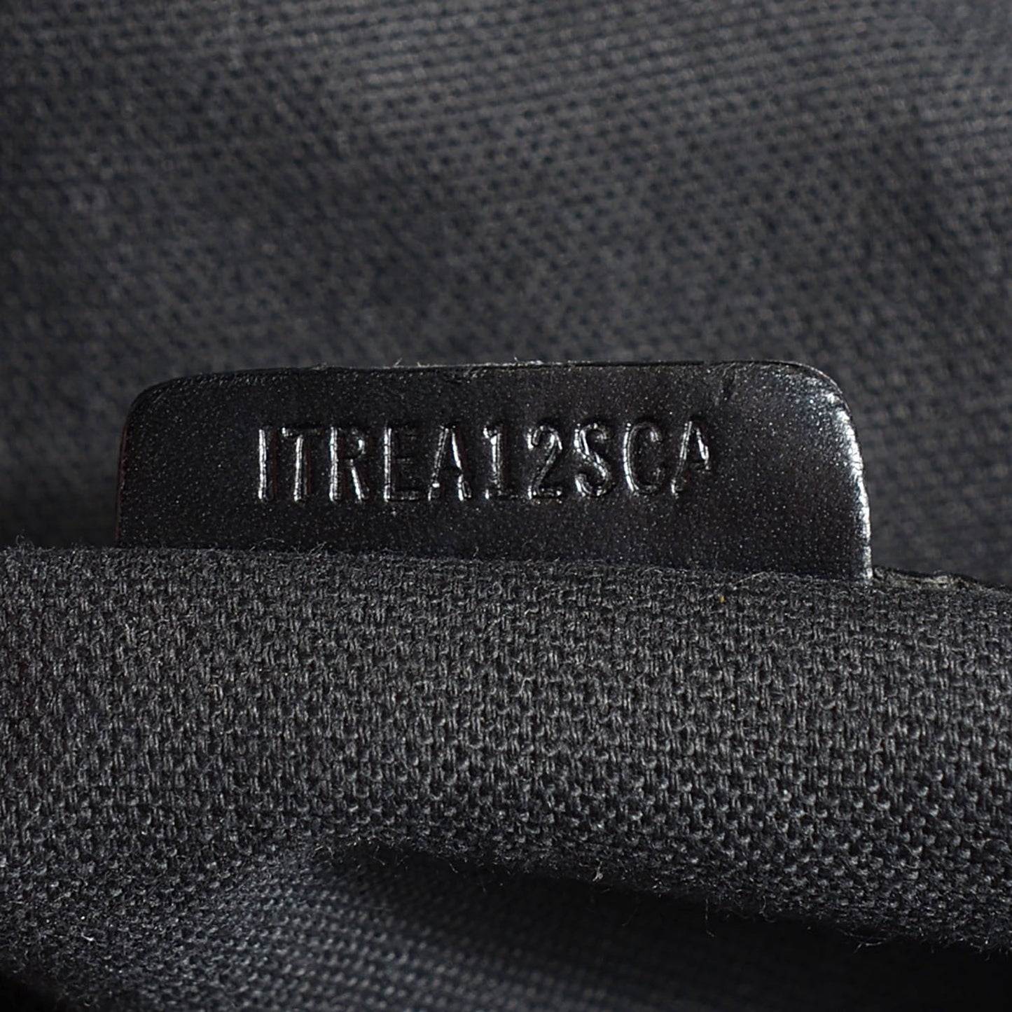 House Check Bridle Calfskin Tote Black