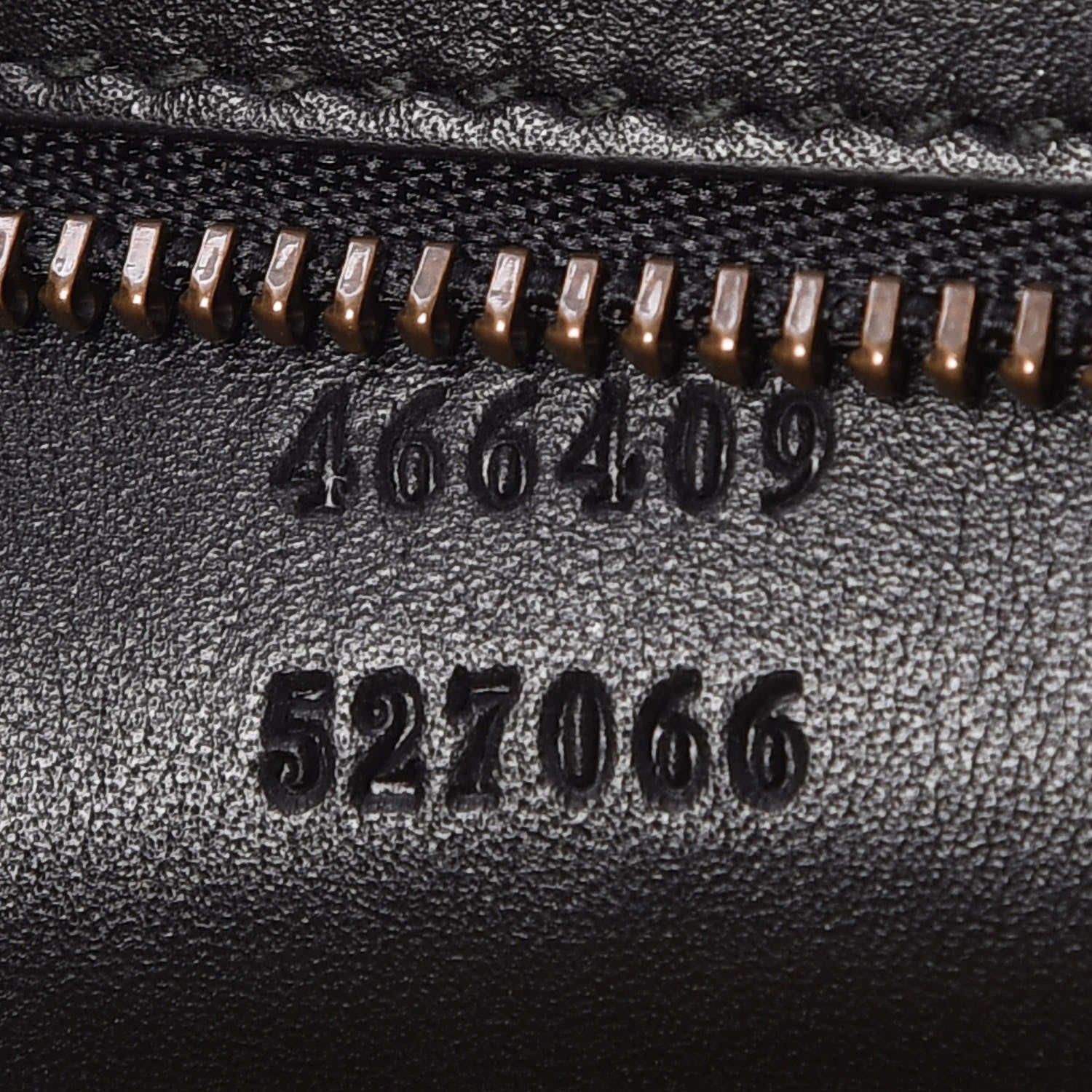 Gucci Calf Hair Leopard Print Shoulder Bag Black 9 of 9