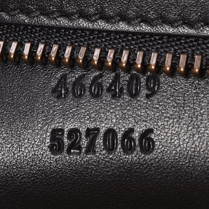 Gucci Calf Hair Leopard Print Shoulder Bag Black 9 of 9