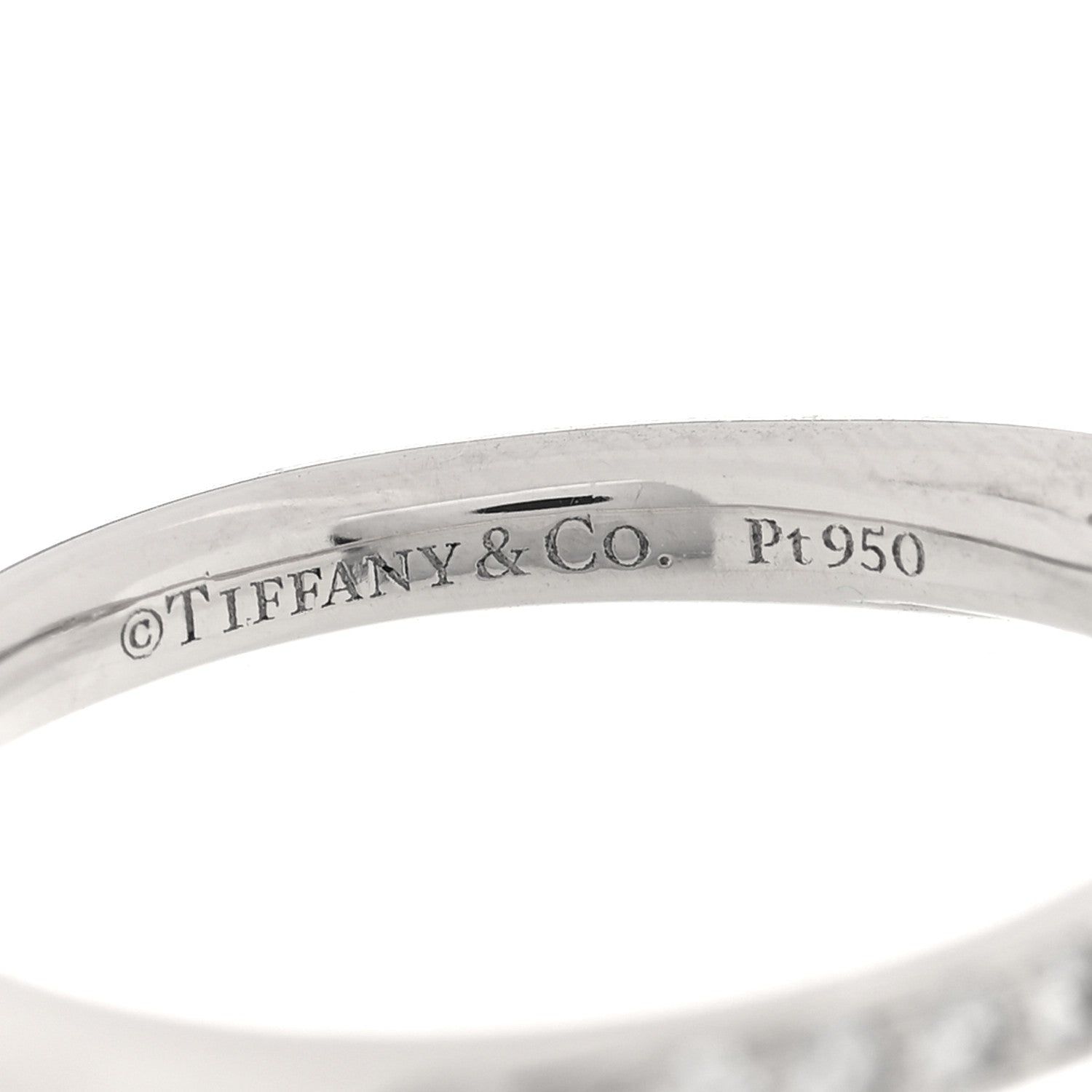 Tiffany Platinum Diamond .30ct Harmony Engagement Ring 47 4 4 of 5