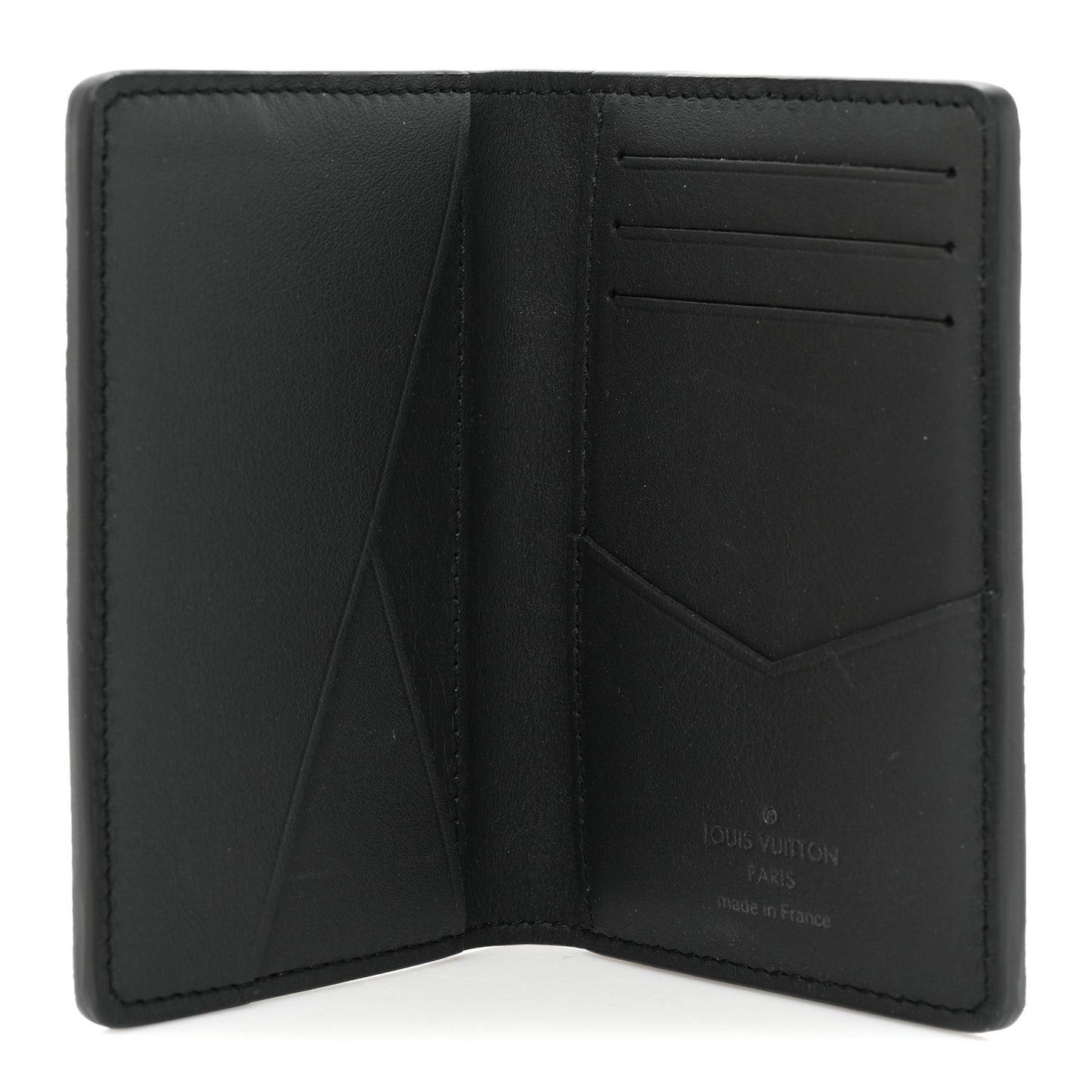 Damier Infini Pocket Organizer Black
