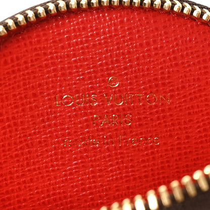 Louis Vuitton Monogram 2020 Christmas Animation Bumper Cars Round Coin Purse Coquelicot 6 of 7