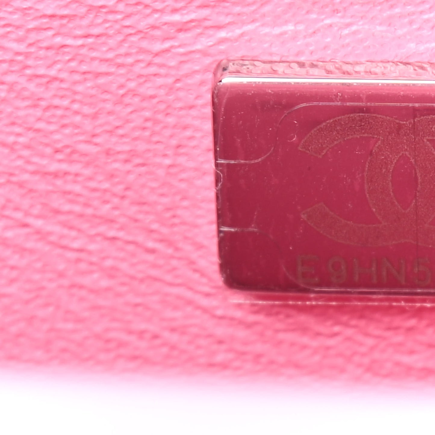Lambskin Quilted Mini Rectangular Flap Pink