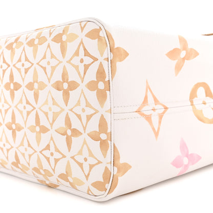 Louis Vuitton Monogram Giant By The Pool 2.0 Neverfull MM Beige 10 of 10