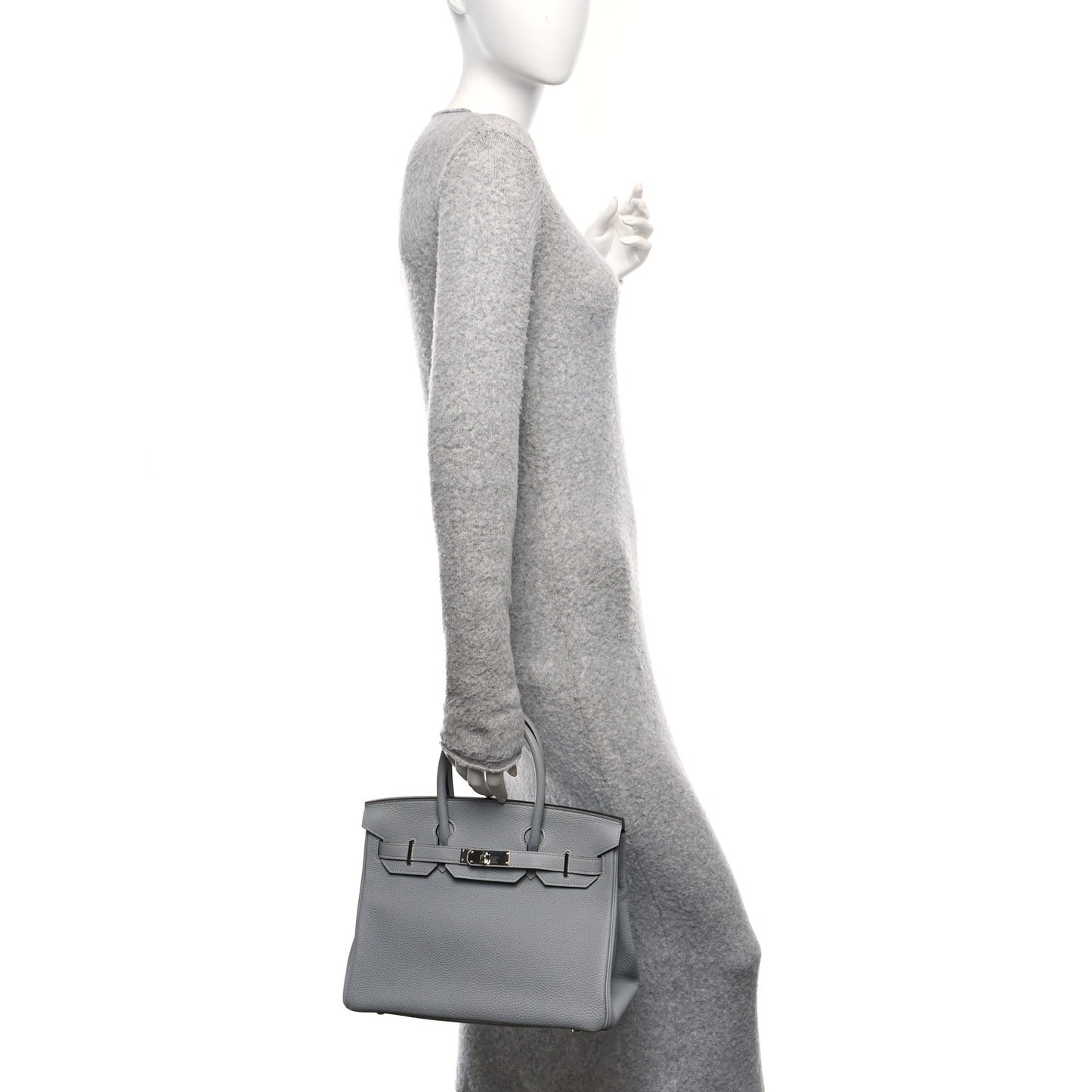 Togo Birkin 30 Bleu Glacier