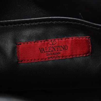 Valentino Garavani Vitello Rockstud Bucket Bag Black 7 of 9