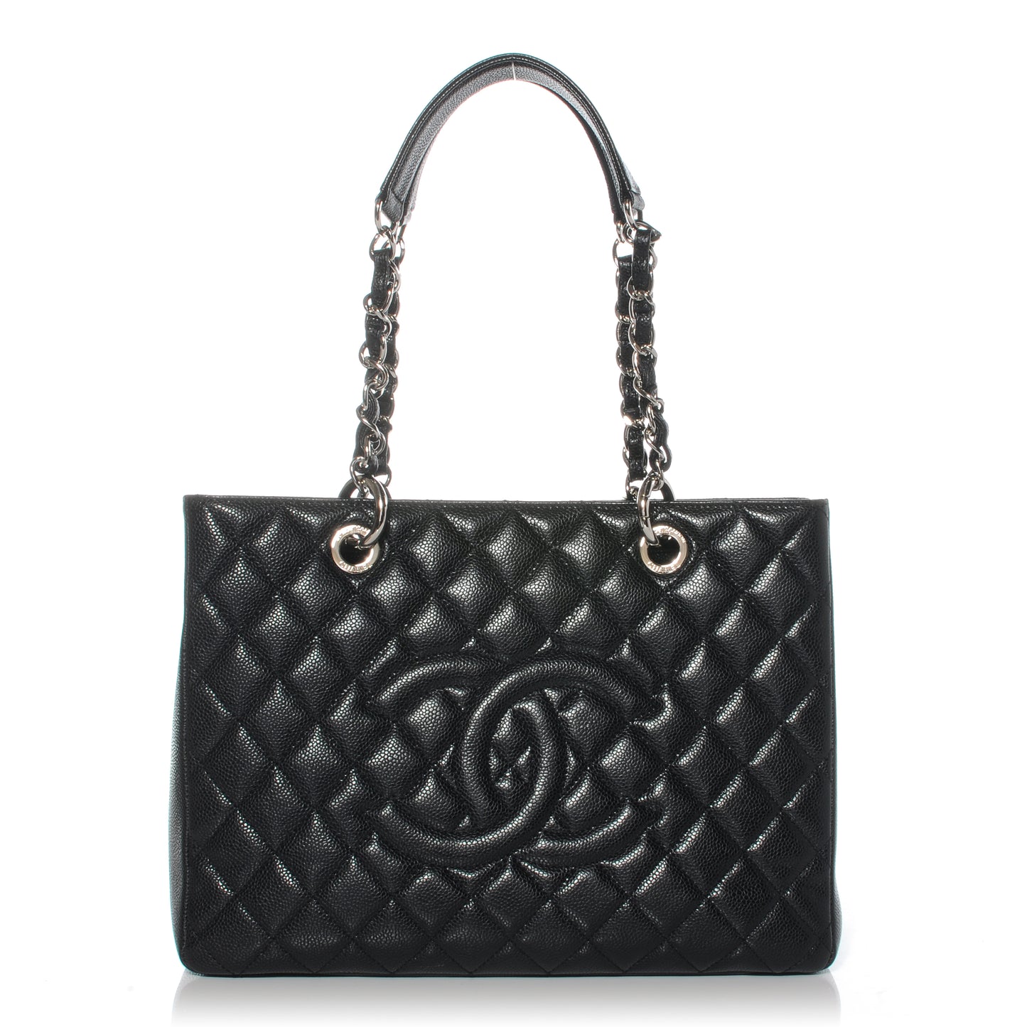 Caviar Grand Shopping Tote GST Black
